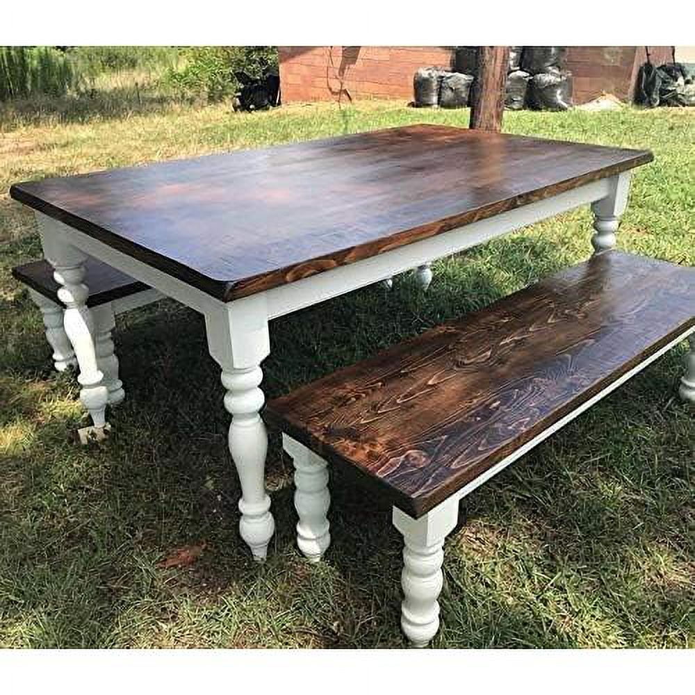 Unfinished Turned Table Legs Set Of 4 U72047