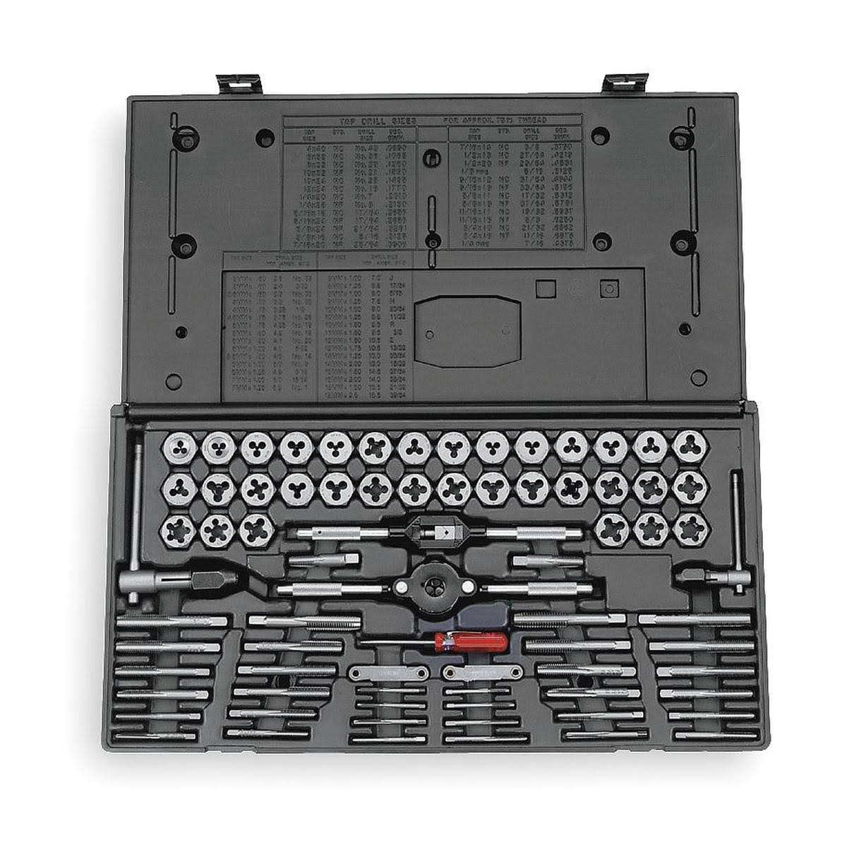 75 PC Carbon Steel Tap and Die Set G853140