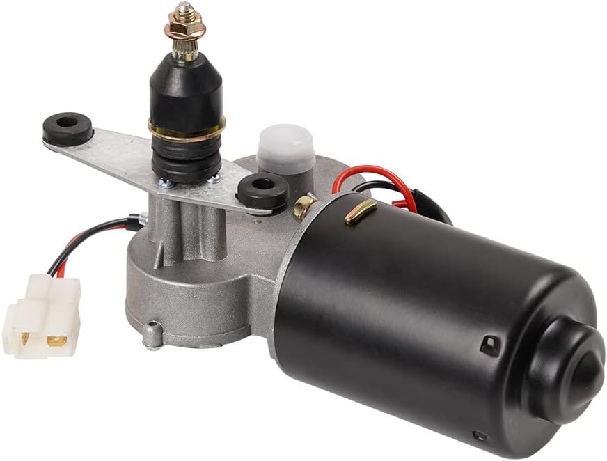 12V UTV Windshield Wiper Kit with Washer Pump, Pack of 2 F1228