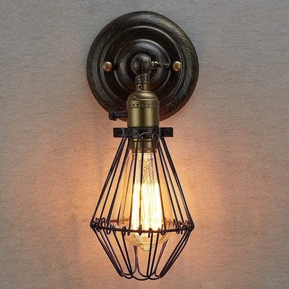 Retro Cage Wall Lamp A720
