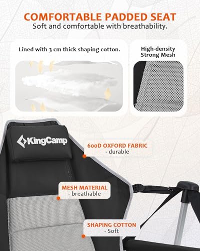 Oversized Folding Hammock Camping Chair with Cup Holder M723483