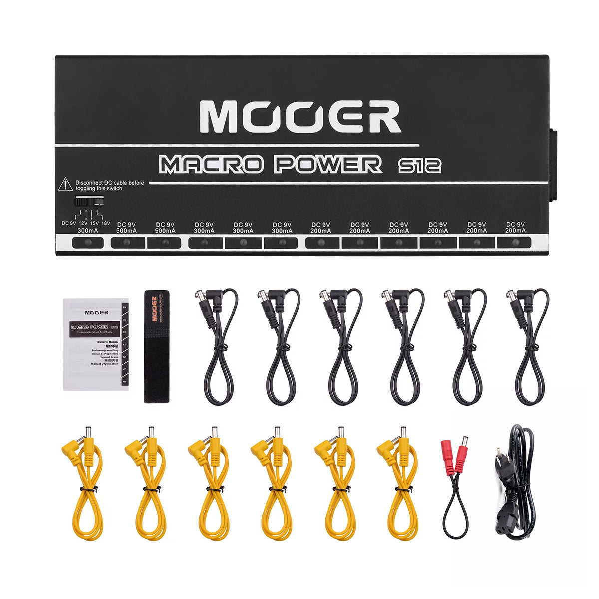 12 Isolated DC Outputs Guitar Effect Power Supply N586