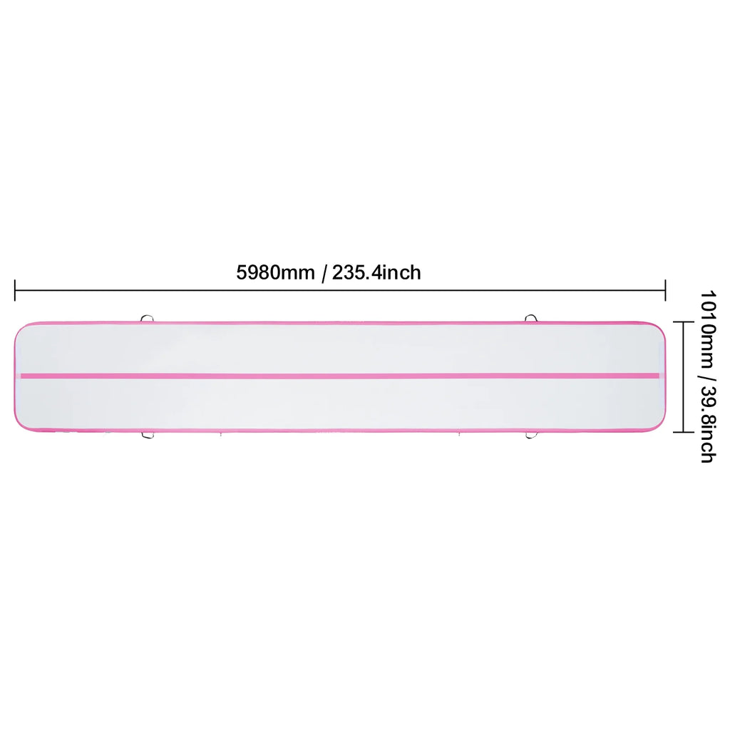 20ft Inflatable Gymnastics Mat with Pump P8872