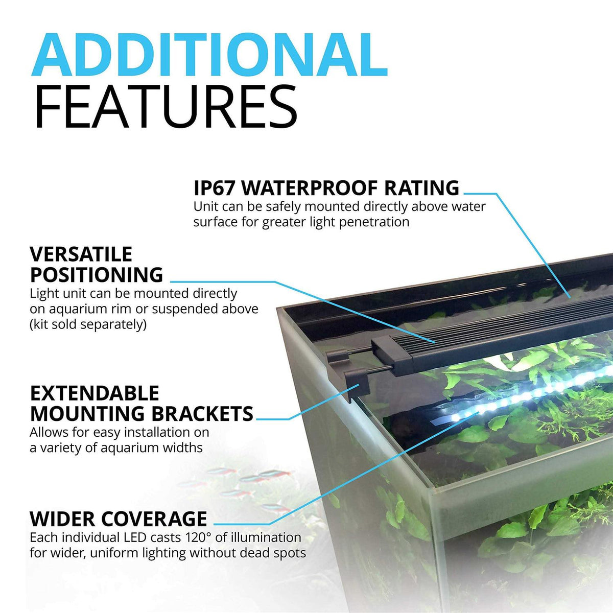 Bluetooth LED Aquarium Light O8842