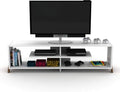 Wooden TV Stand with 4 Shelves W530480