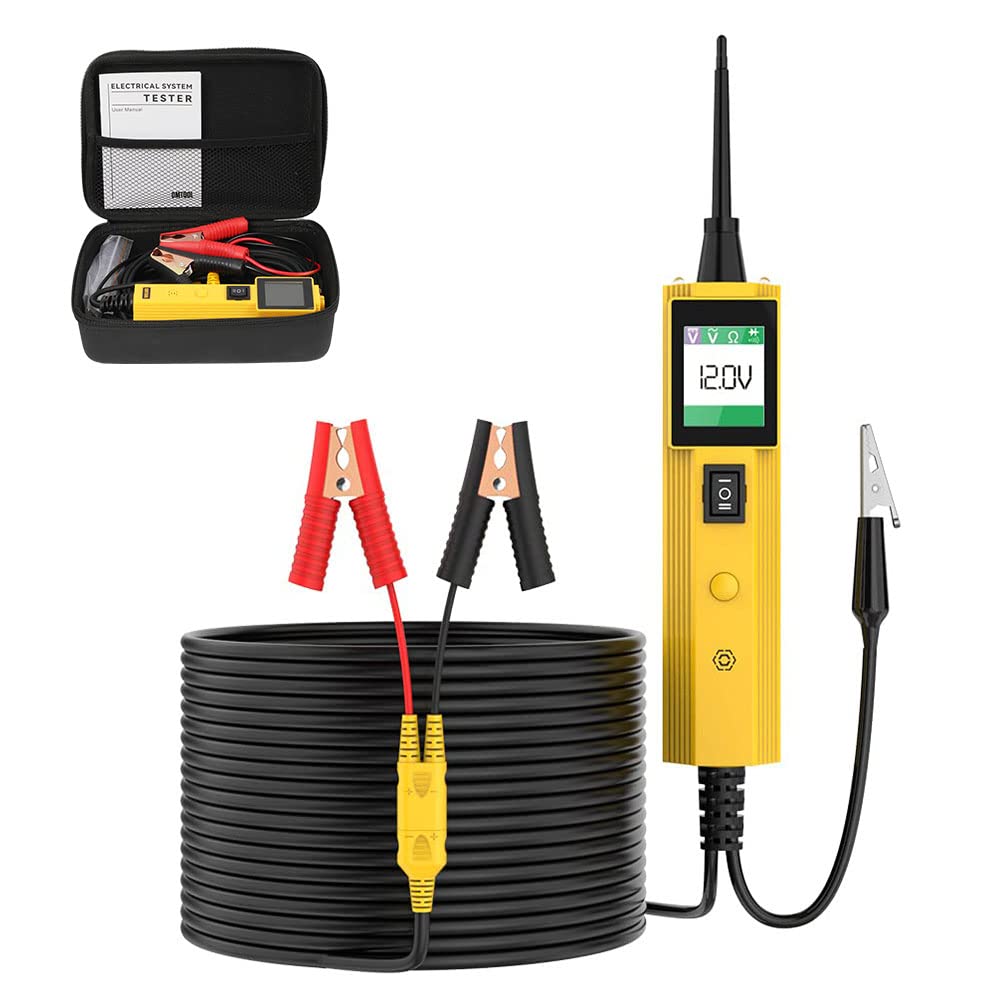 Circuit Tester with 20Ft Extension Cable for 6-30V E999683