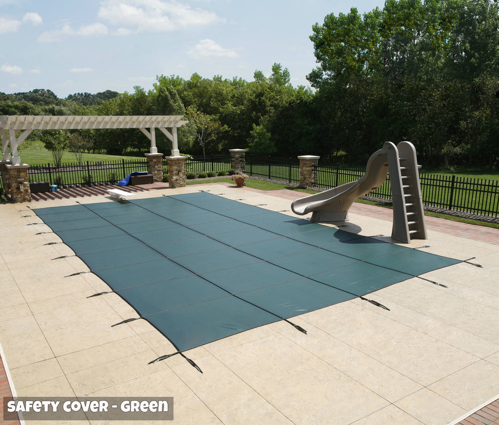 Green Super Mesh Safety Cover 12x20 E110