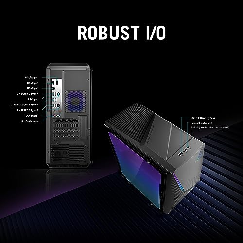 Intel Core i7-12700F GeForce RTX 3060 12GB 16GB DDR4 RAM 1TB PCIe 4.0 SSD Windows 11 Home Gaming Desktop PC S500