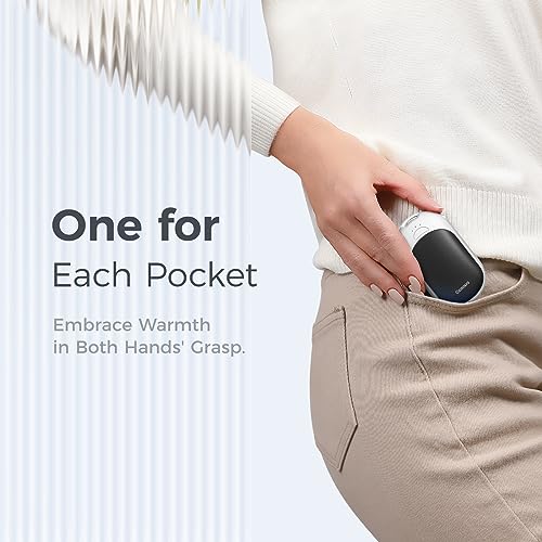 Magnetic Rechargeable Hand Warmers 2 Pack, Ultrathin Electric Handwarmers U425889