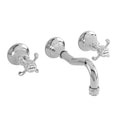 Polished Gold Wall Mount Lavatory Faucet S5769