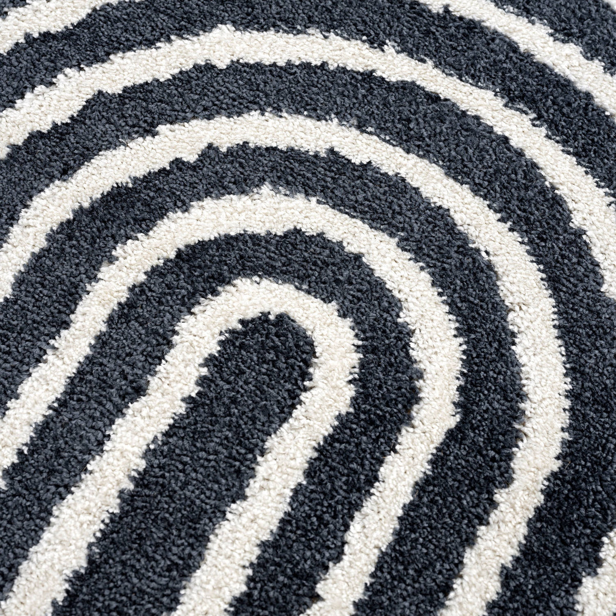 8 x 10 Cream Charcoal Area Rug A33583