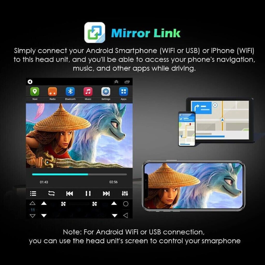 9.7 Vertical Car Radio Stereo IPS Android 12.0 GPS Navigation W3089