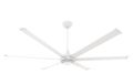 White 84 Ceiling Fan with Downlight LED I6893