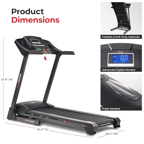 Smart Treadmill with Auto Incline H69895