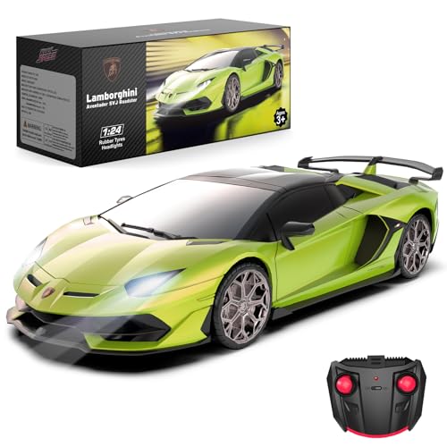 1:24 Scale Electric Sport Racing Hobby Toy Car, Green C7794