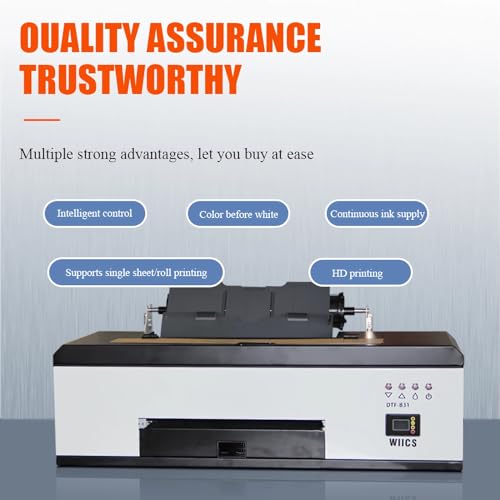 DTF Printer with Automatic White Ink Agitation and Timed Circulation Q13145