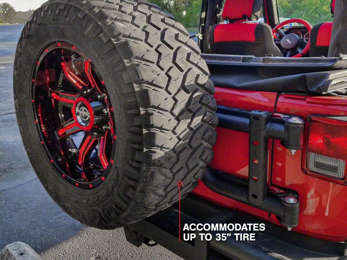 HD Tire Carrier Compatible with OEM Tail Gate R550
