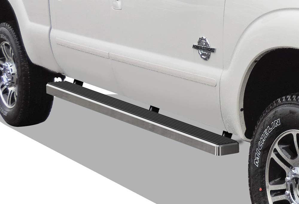 Black Running Boards 6 inches Crew Cab Q960