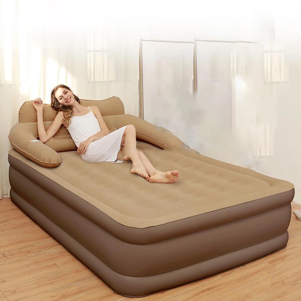 Queen Air Mattress with Built-in Pump V9543