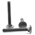 7/16x22-14 x 4x22 Coarse Thread Carriage Bolt Low Carbon Steel Plain Finish G70040
