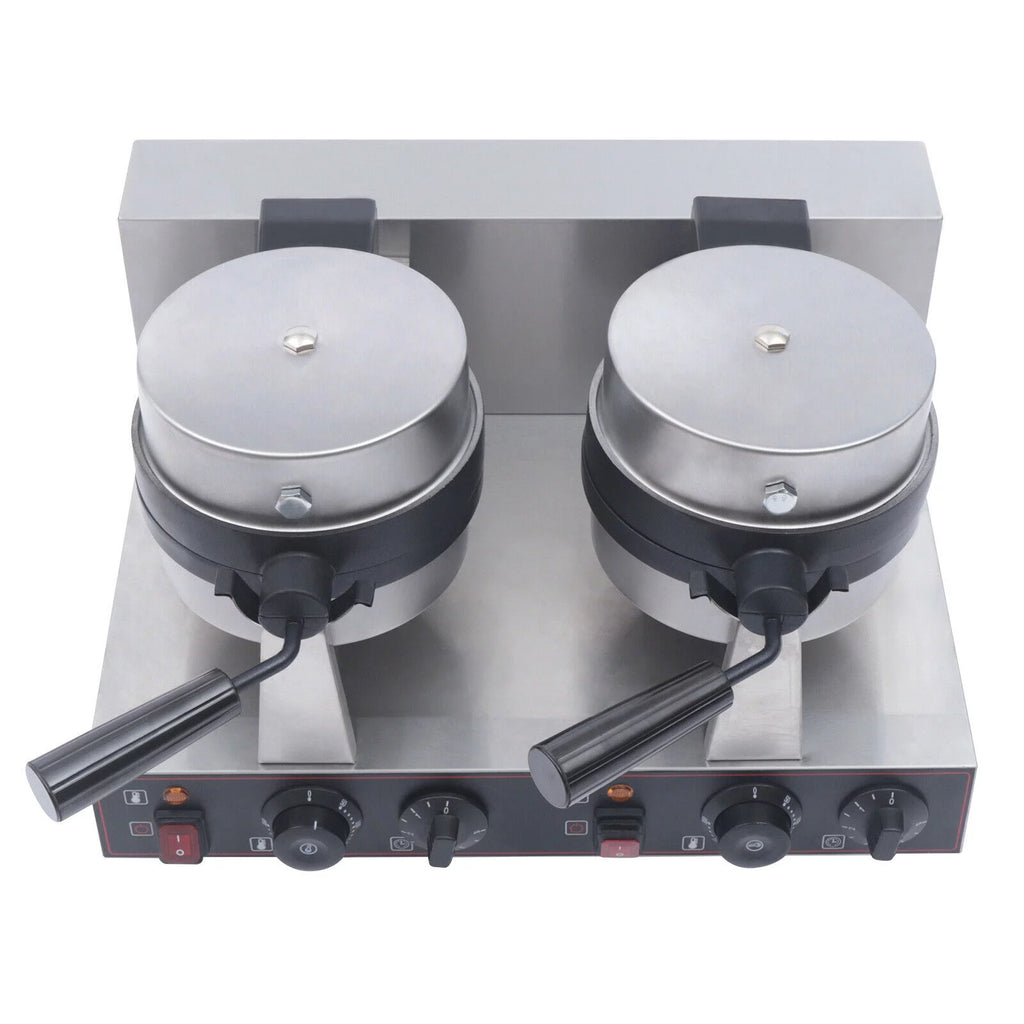 Double Head Stainless Steel Non-stick Electric Waffle Maker 2400W Z8986