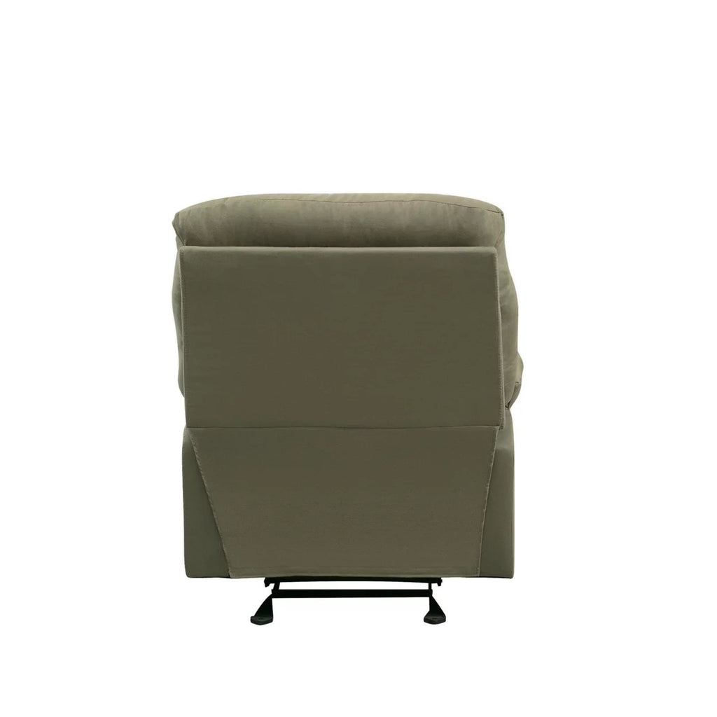 Sage Green Microfiber Recliner H8101