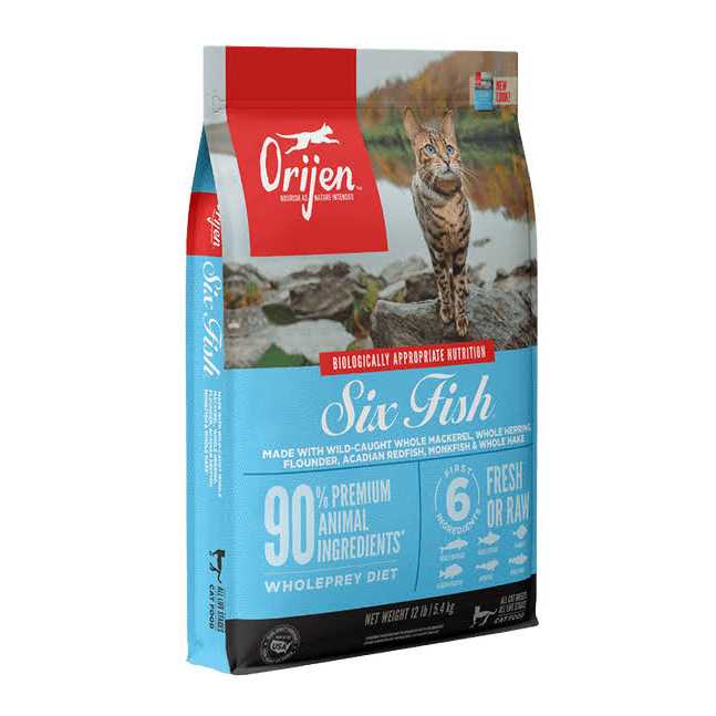 Six Fish Cat Dry Food E406