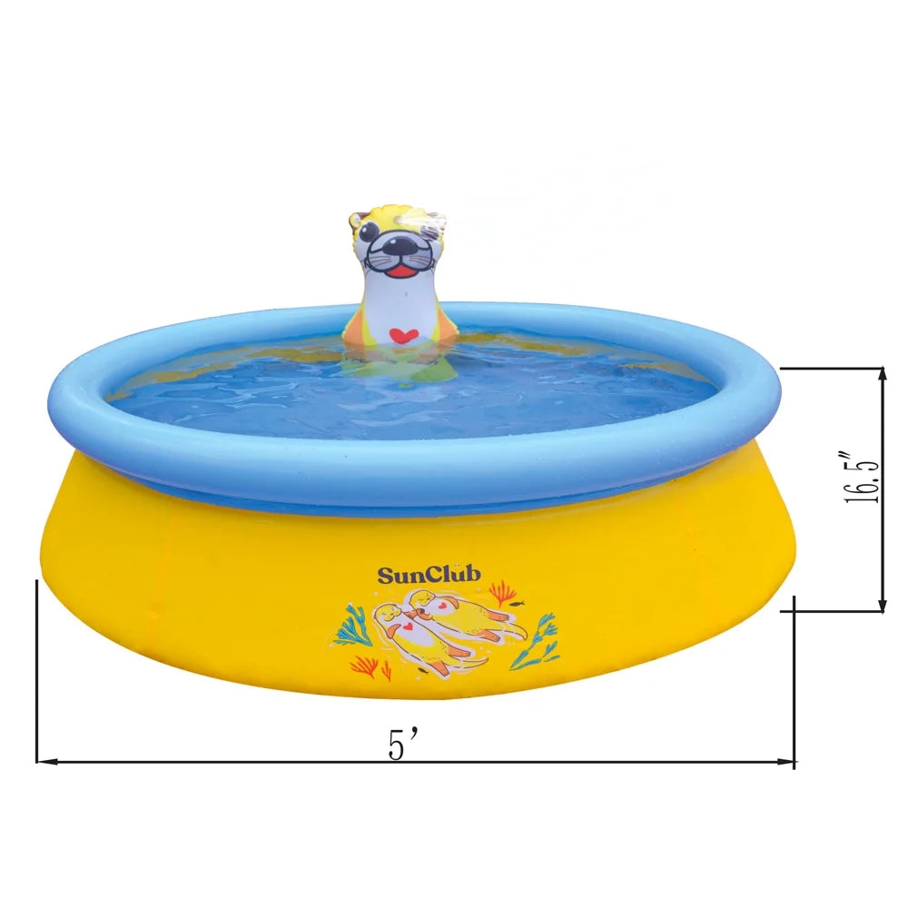 Inflatable Above Ground Kids Swimming Pool O410
