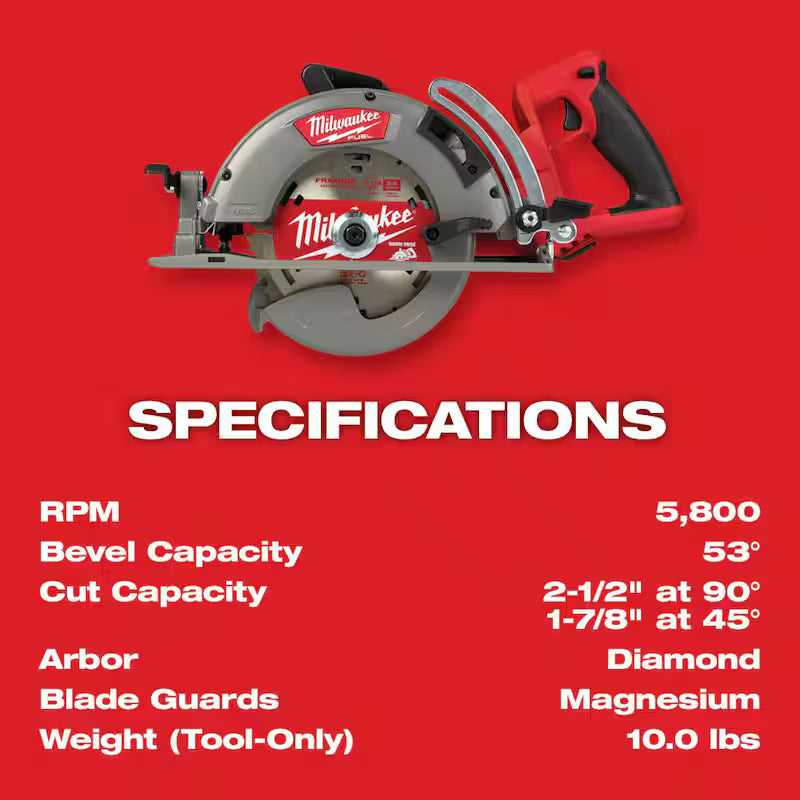 18V Cordless 7-1/4 in. Circular Saw & 12.0Ah Battery H272