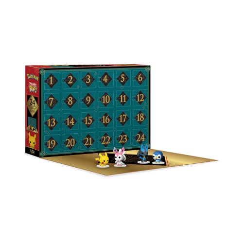 Pokemon Advent Calendar 24 Days of Surprises Collectible Vinyl Mini Figures F986