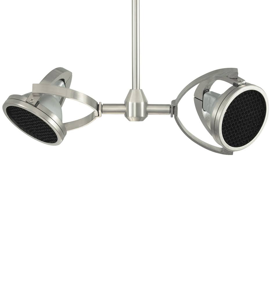 Satin Nickel Track Head D86747