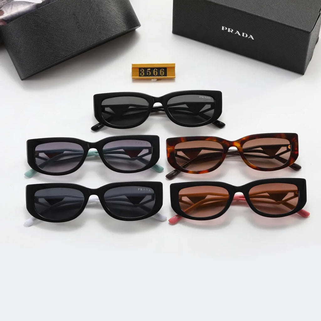 Letter Printing Polarizer Sunglasses S75439