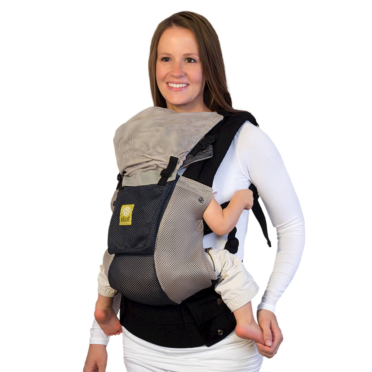 Grey Silver Baby Carrier P6493
