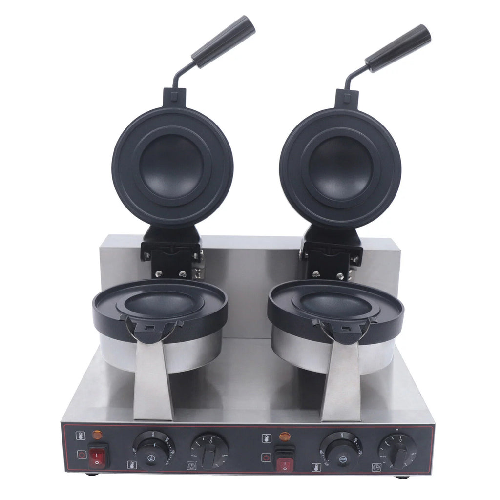 Double Head Stainless Steel Non-stick Electric Waffle Maker 2400W Z8986
