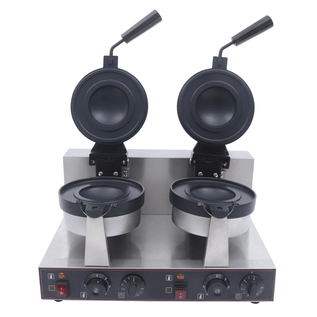 Double Head Stainless Steel Non-stick Electric Waffle Maker 2400W Z8986