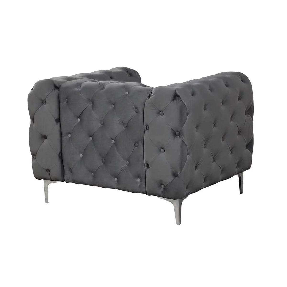 Velvet Sofa and Two Chairs Set O8976