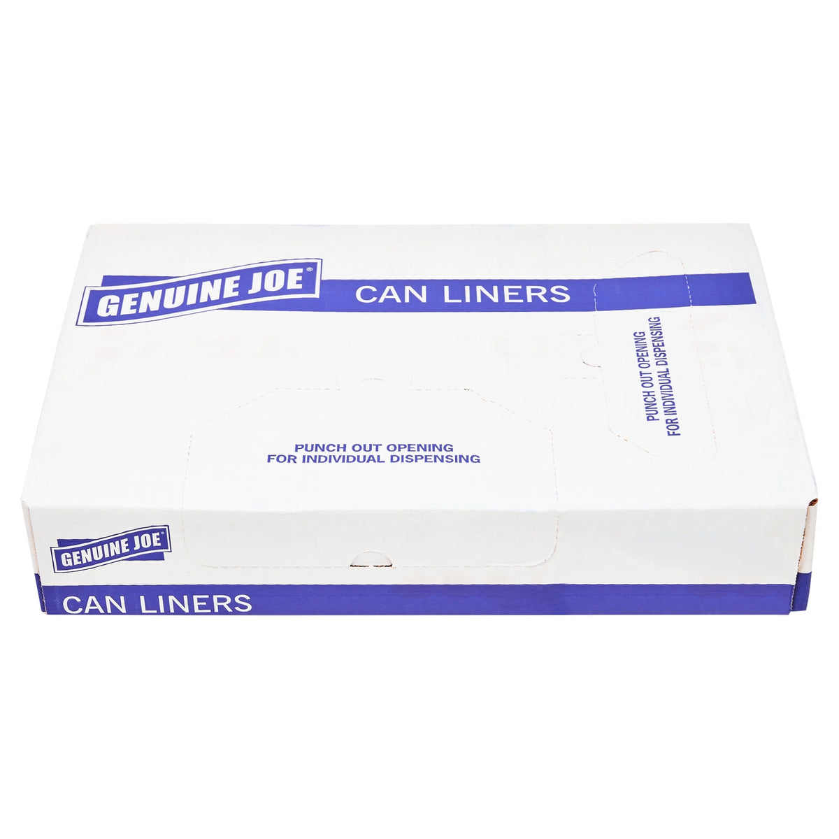 Black 60 Gallon Trash Can Liners, 50 per Box J6776