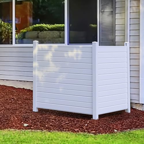 48"W X 48"H Outdoor Freestanding Vinyl Privacy Screen S91741