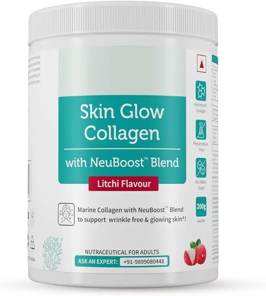 Marine Collagen Powder Supplement 200g Litchi Flavour R765
