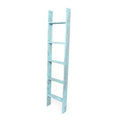 Robins Egg Blue Wooden Decorative Bookcase W4996