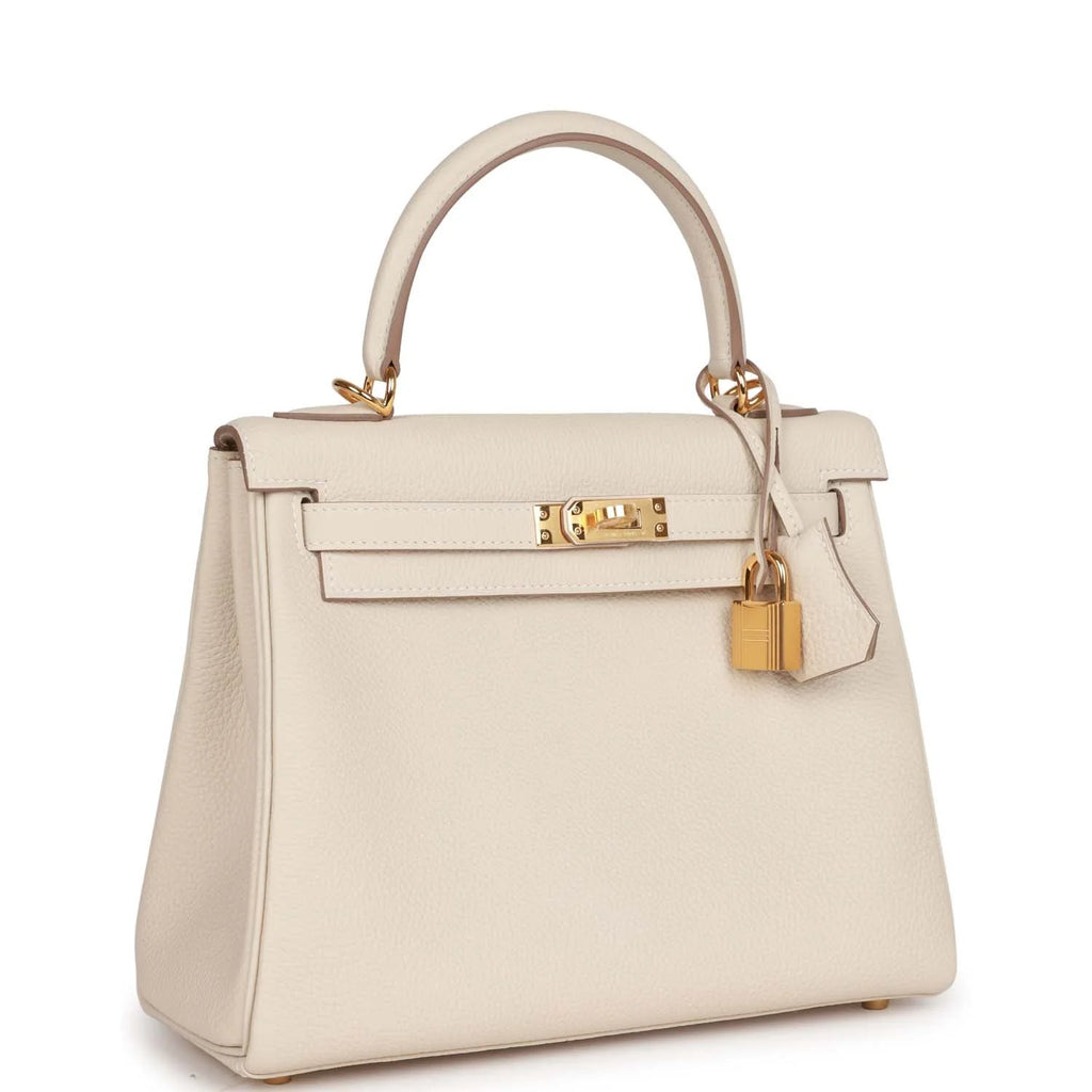 Craie Togo Leather Handbag B146203