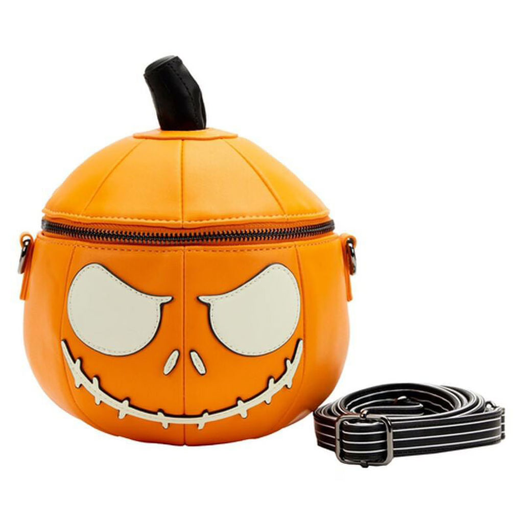 Disney The Nightmare Before Christmas Jack Glow Pumpkin Crossbody Bag X449