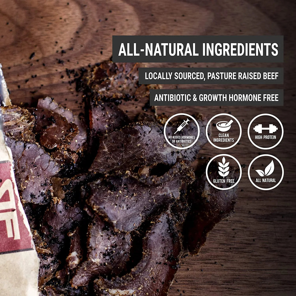 2 oz Bags Beef Jerky Variety Pack 3 Pack B860654
