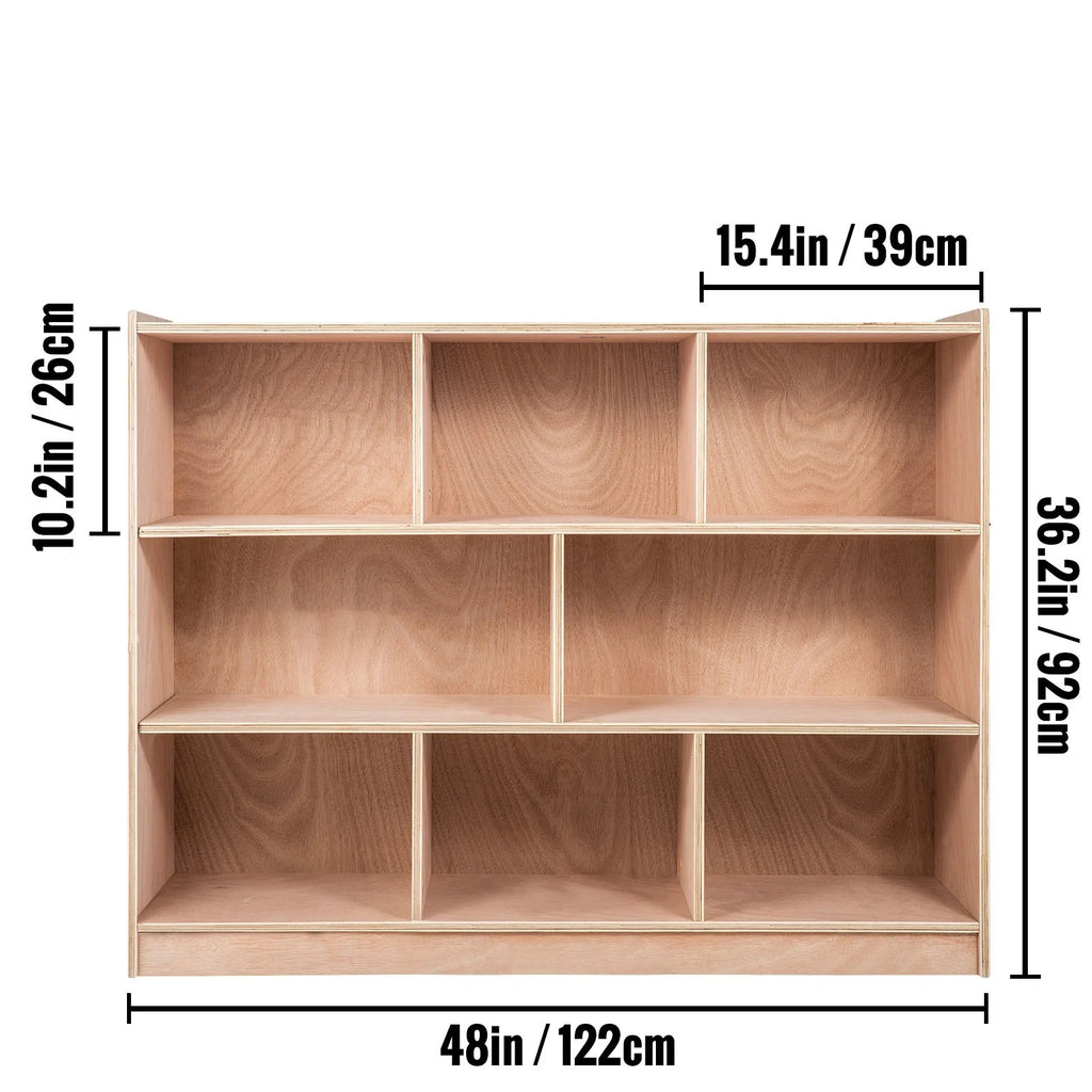 Wooden 8 Grids Storage Cabinet G963013