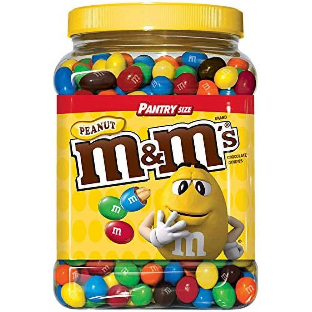 62 oz Peanut Milk Chocolate Candy Jar A5359