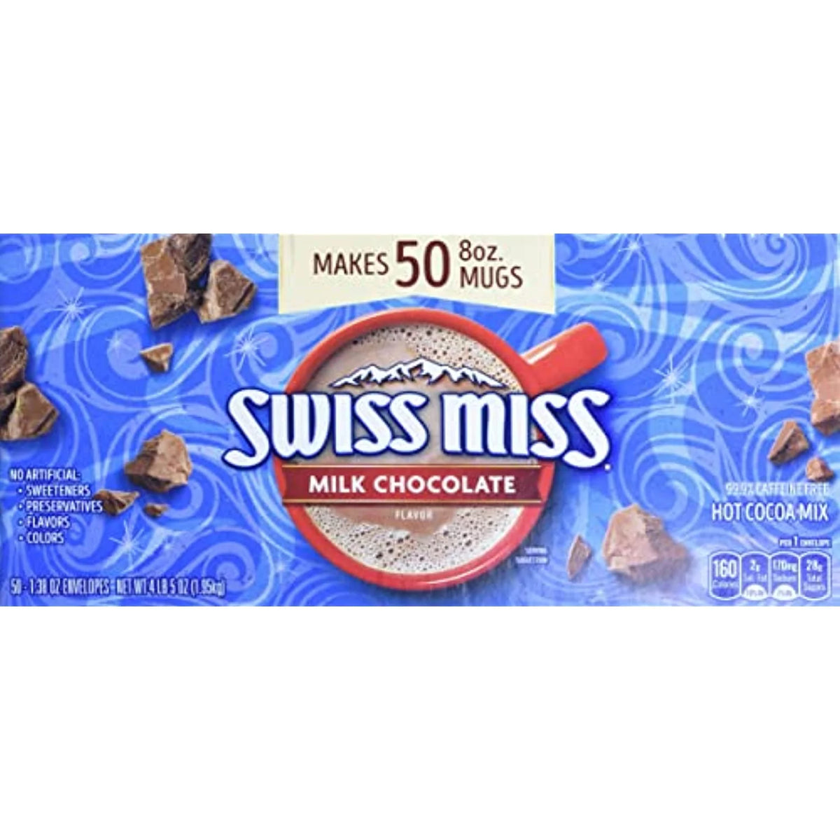 50 Ct Milk Chocolate Hot Cocoa Mix Packets I2860