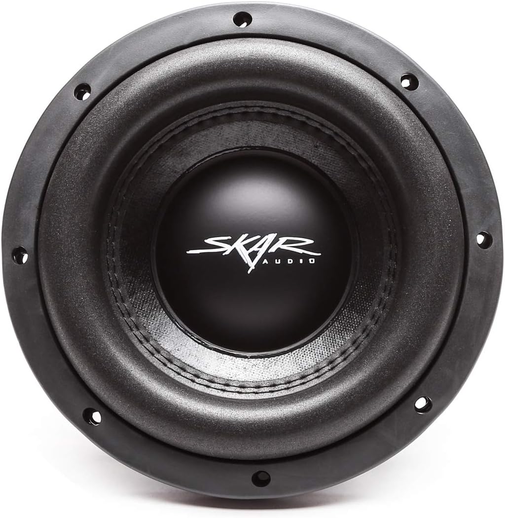8 600W Dual 2 Ohm Shallow Mount Car Subwoofer A353