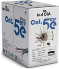 Cat5e Ethernet Cable 1000ft - 24 AWG CMR Insulated Bare Copper Wire UTP LAN Cable S8479