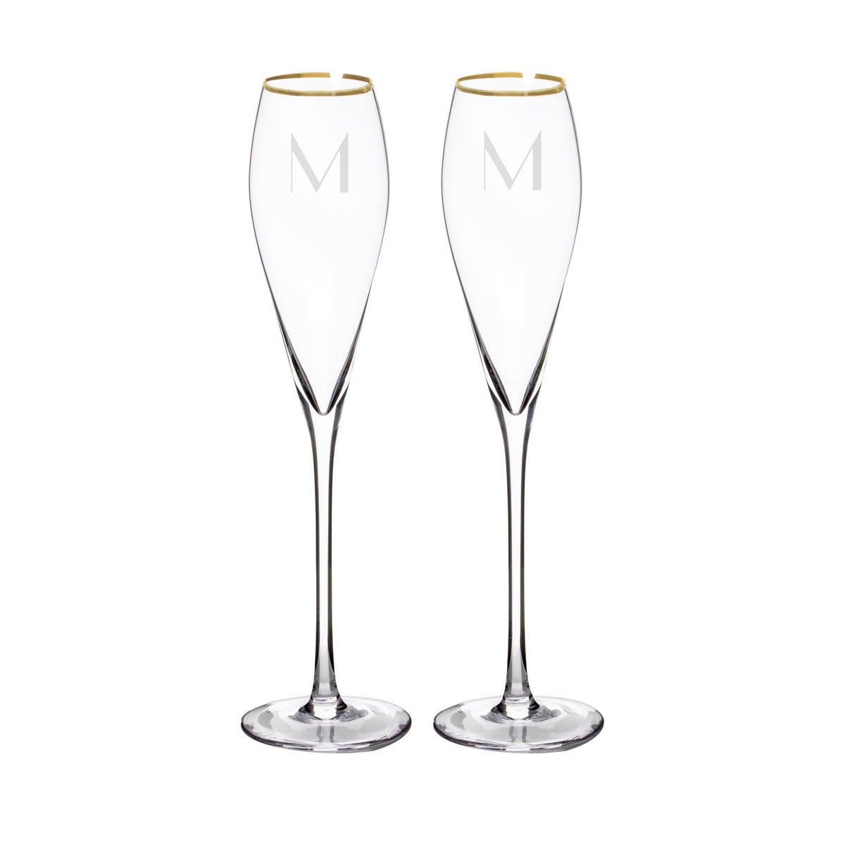 Gold Champagne Flutes and Cake Serving Set Y8858