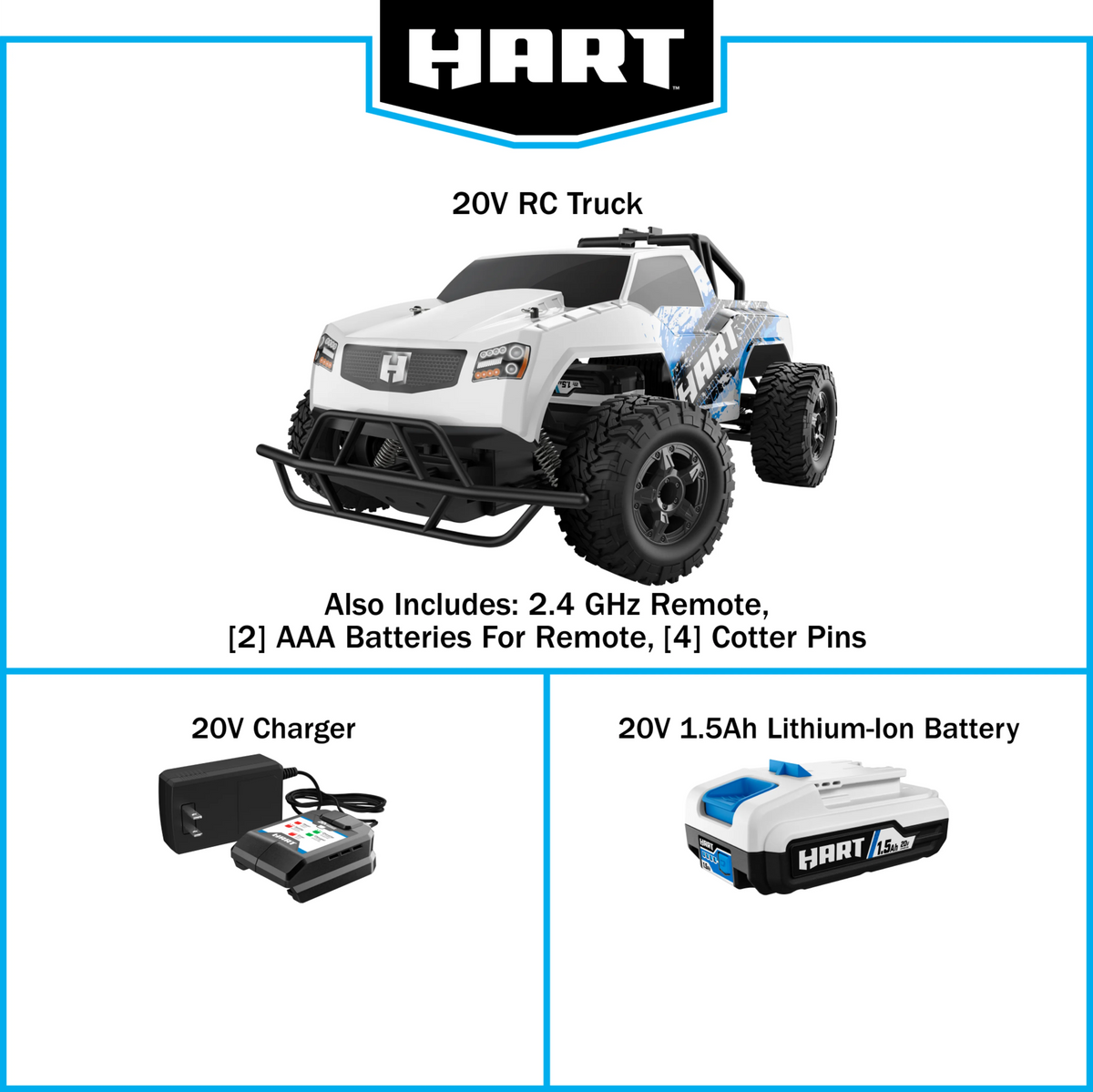20-Volt RC Truck T35745